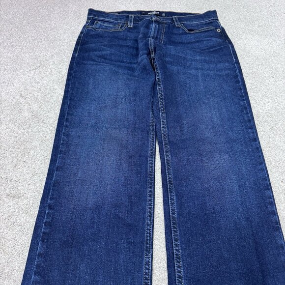 Hollister Jeans Classic Straight Blue Pockets Men’s Size 30x30 - Picture 6 of 12